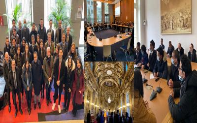 26 stagiaires de l'ENA de Tunis à Paris